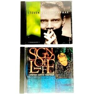 Steven Curtis Chapman CDs 2) Signs of Life Speechless Contemporary Gospel Church